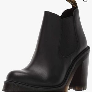Dr. Martens Black Women's Hurston Chelsea Boots